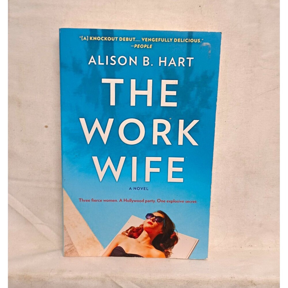 Alison B Hart The Work Wife 2023 Paperback Hollywood Women's Fiction Novel